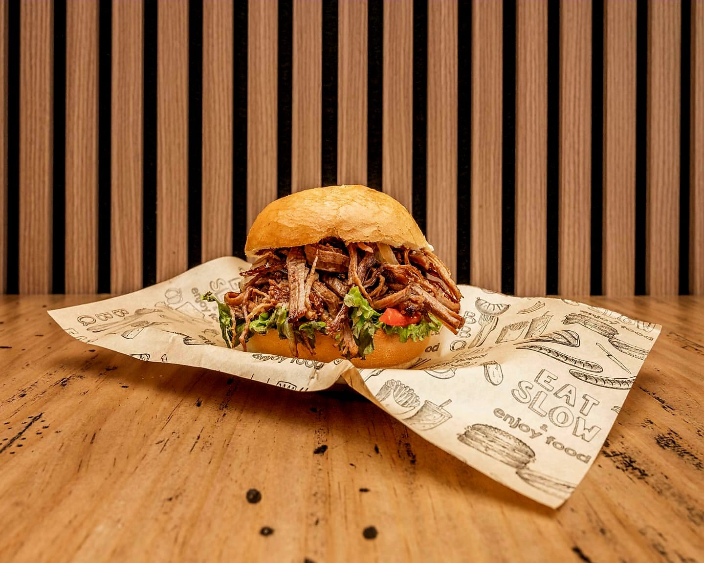 Postre de restaurante