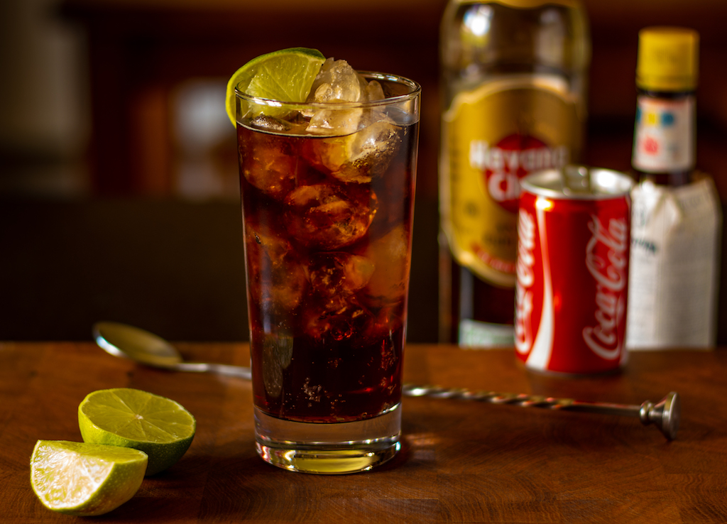 Cuba Libre Cocktail