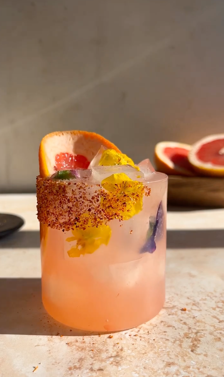 Paloma De Mezcal Cocktail